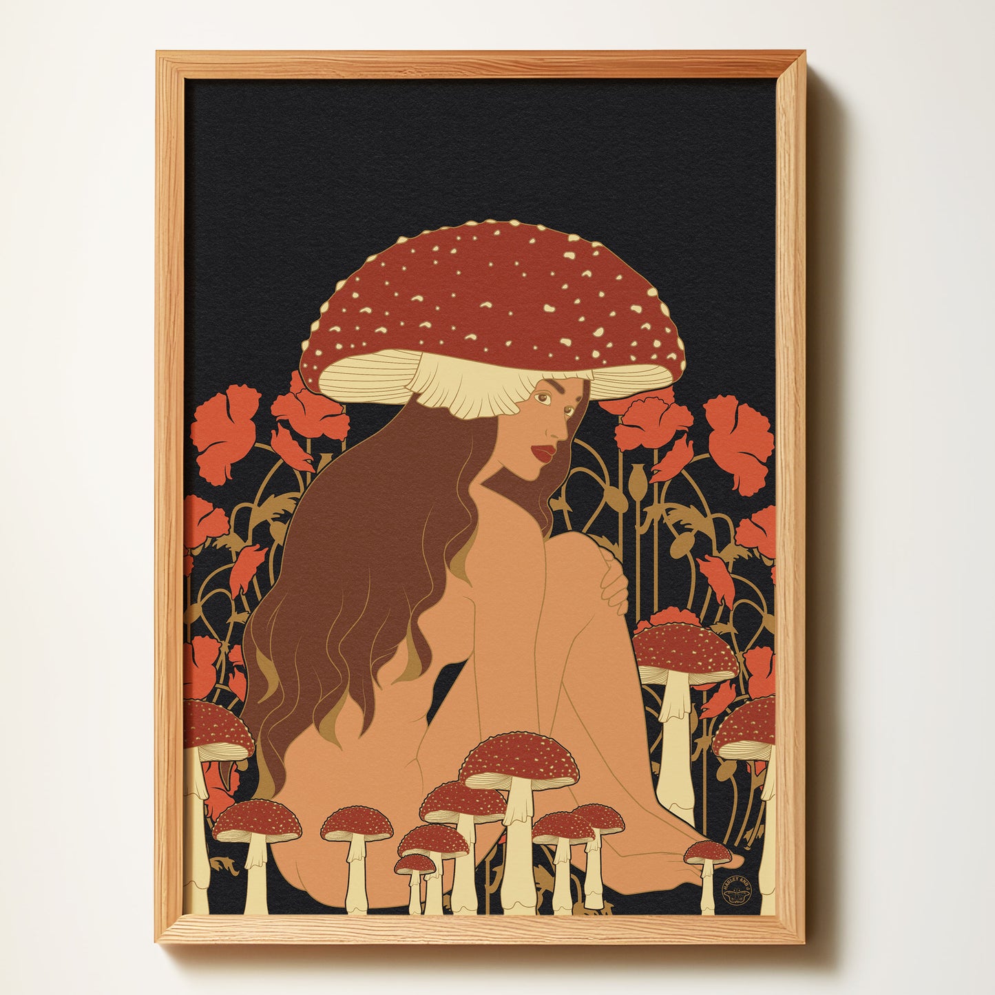 Mystical Mushroom A3