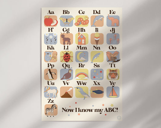 Learning the ABC - Educational Print