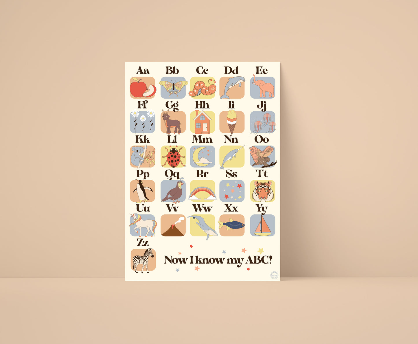 Learning the ABC- Educational Print