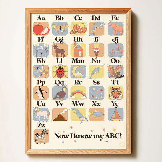 Learning the ABC - Educational Print
