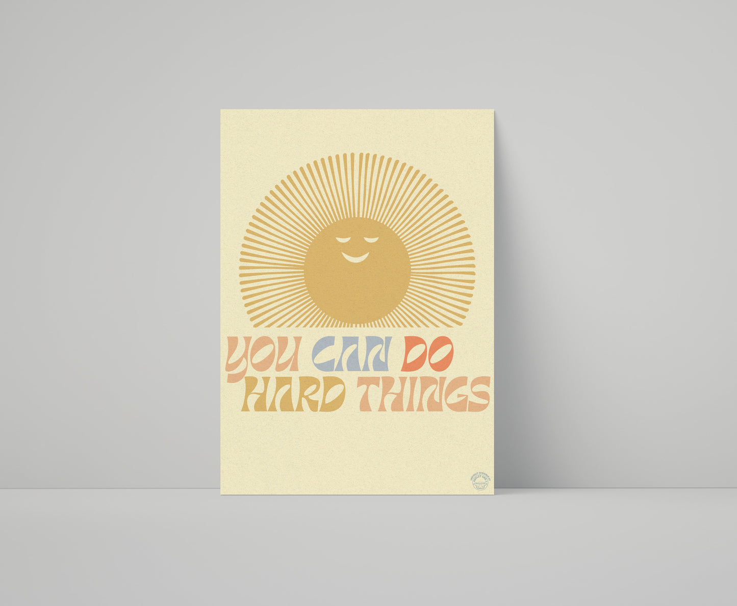 You Can Do Hard Things A3 Print