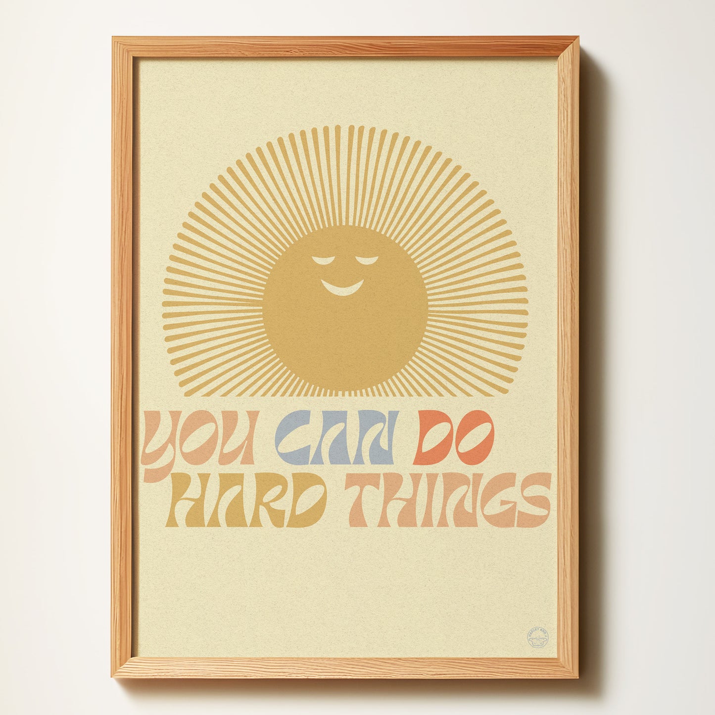 You Can Do Hard Things A3 Print