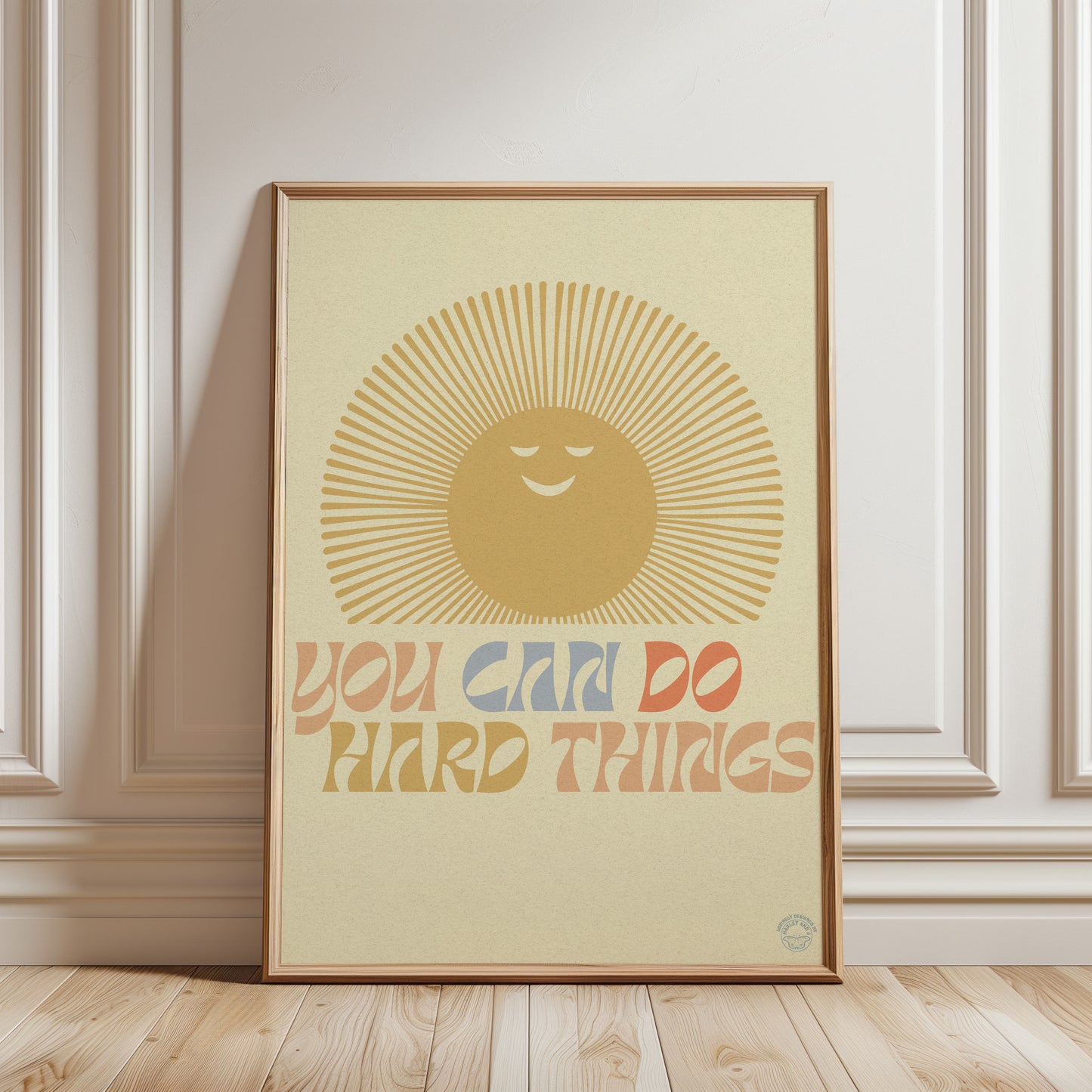 You Can Do Hard Things A3 Print