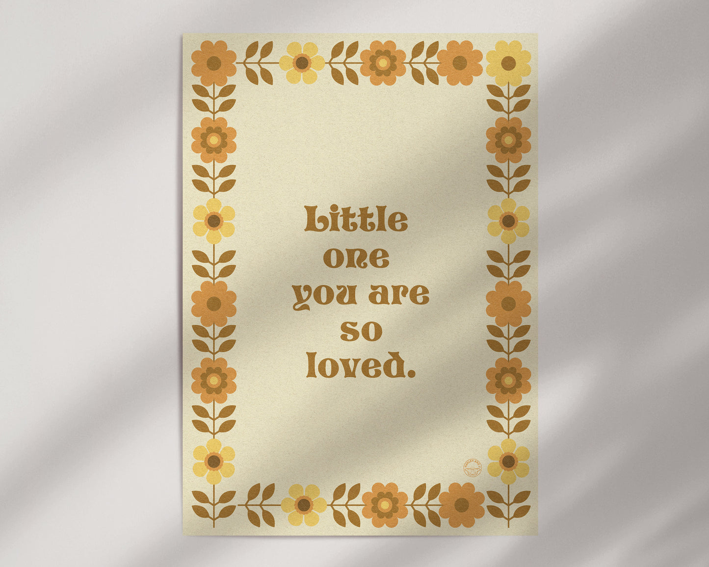 Little One You Are So Loved A3 Print