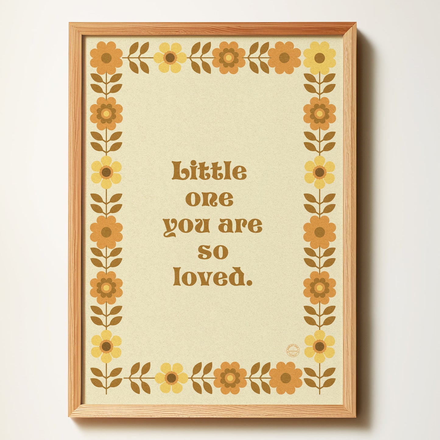 Little One You Are So Loved A3 Print