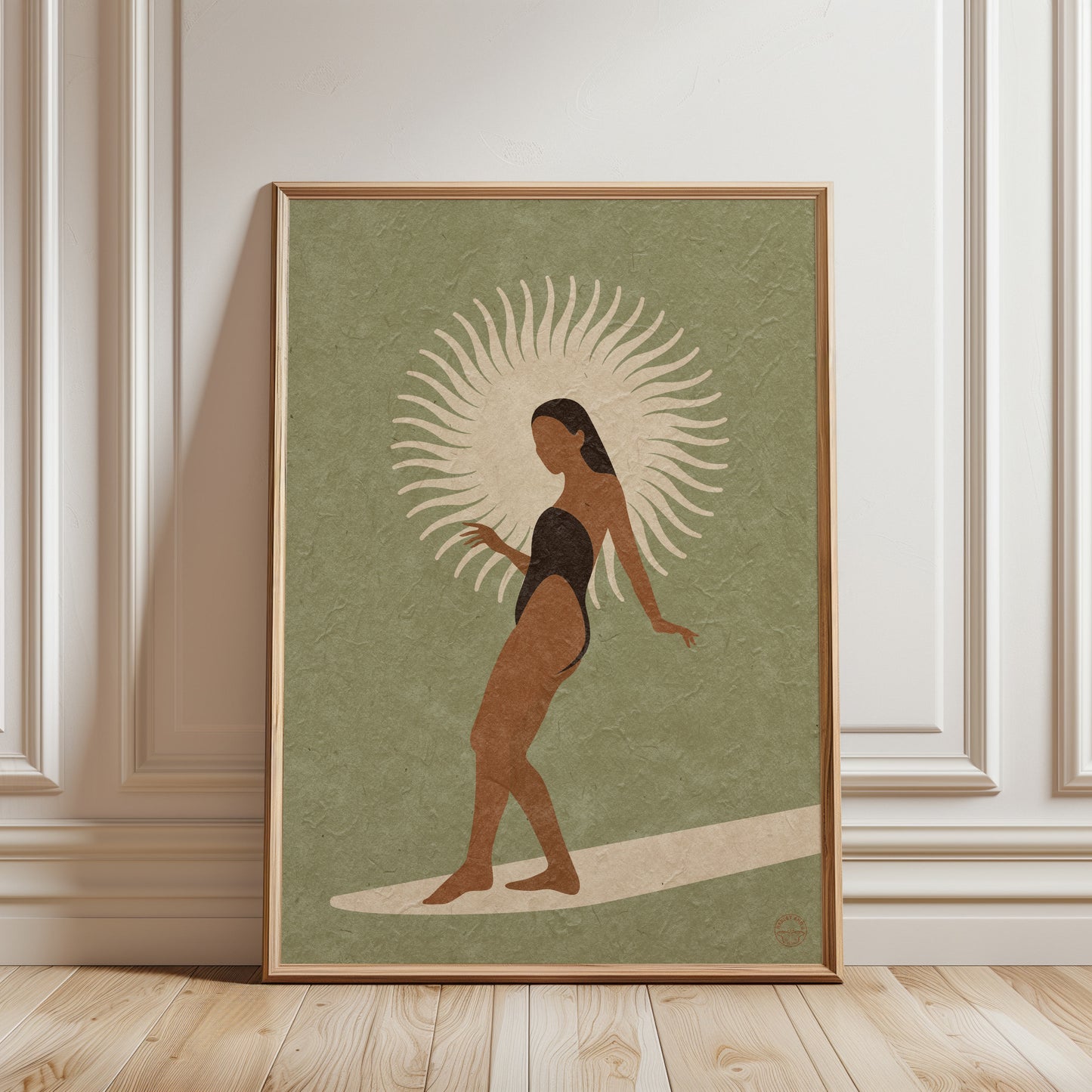 Sun Glider Sage A3 Print