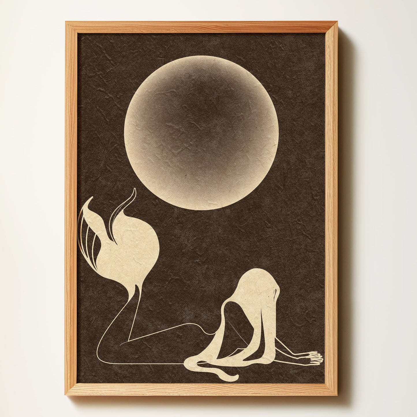 Siren Moon Series II A3 Print