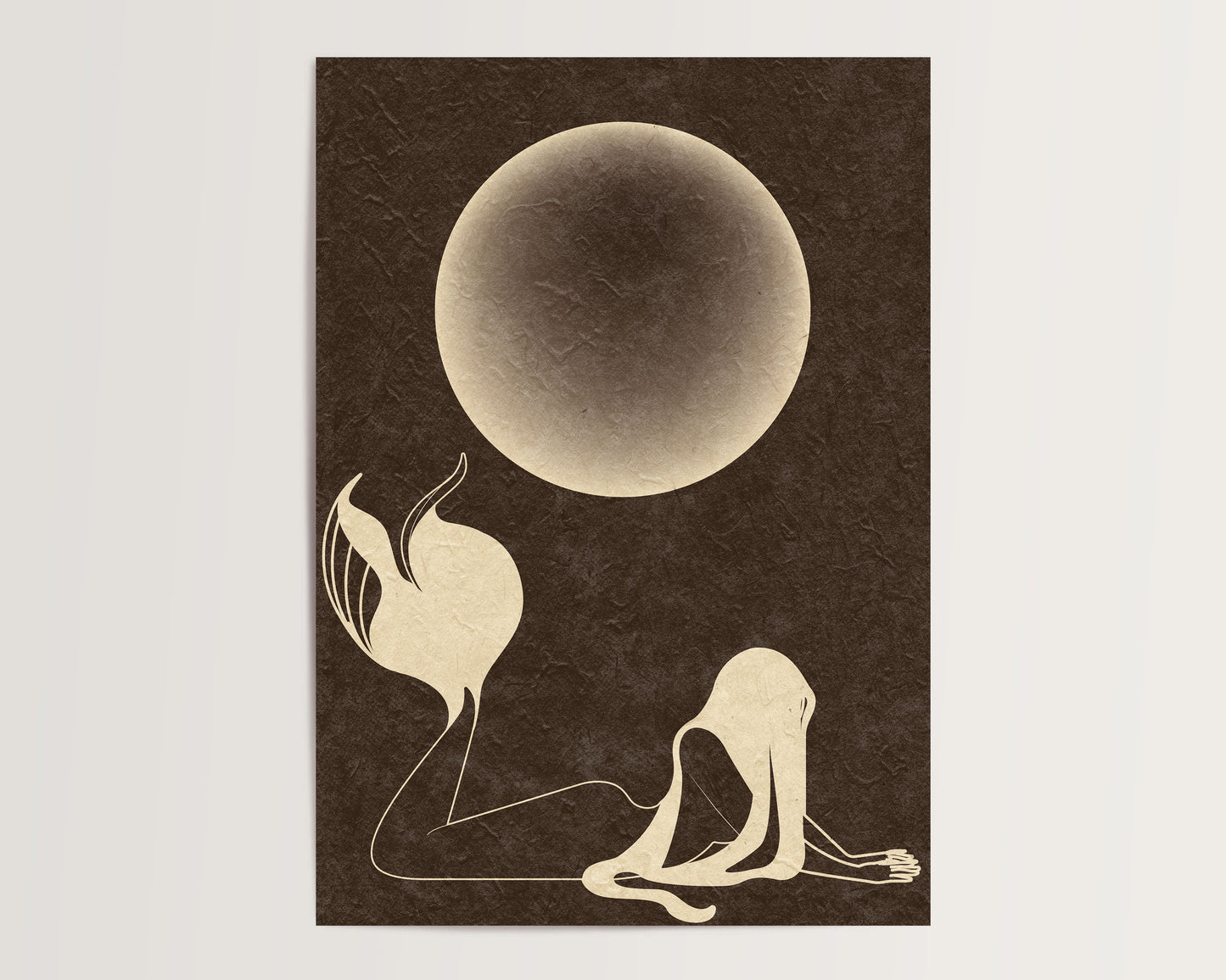 Siren Moon Series II A3 Print