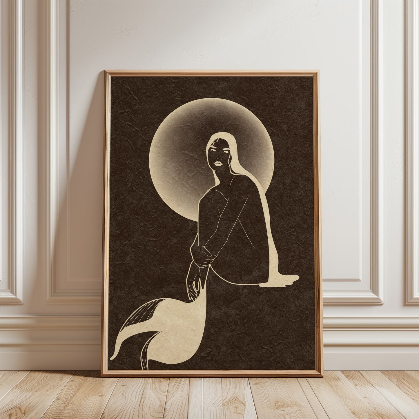 Siren Moon Series III A3 Print