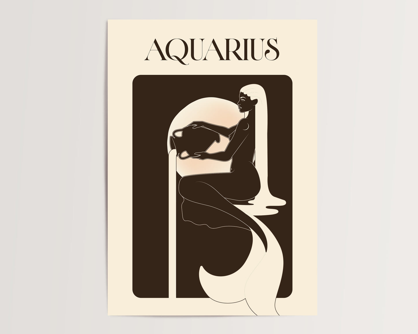 Aquarius Mermaid Zodiac Series
