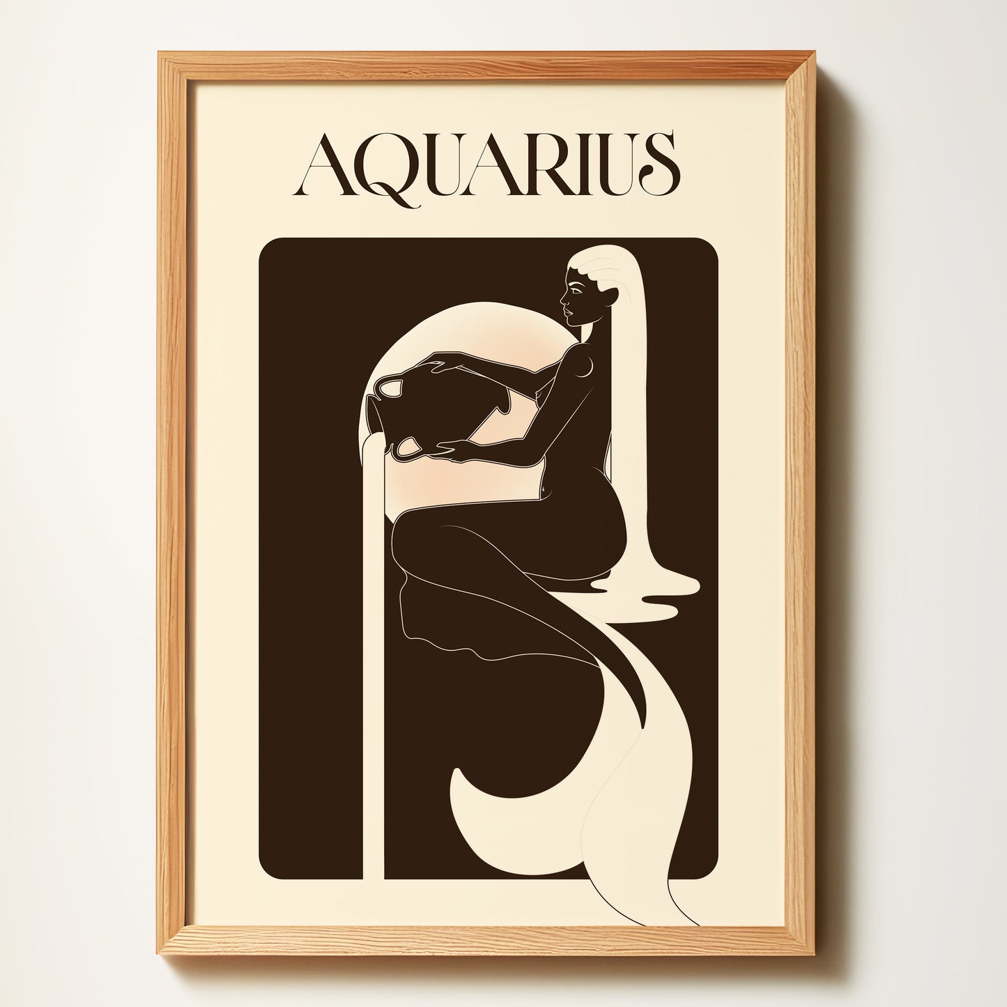 Aquarius Mermaid Zodiac Series