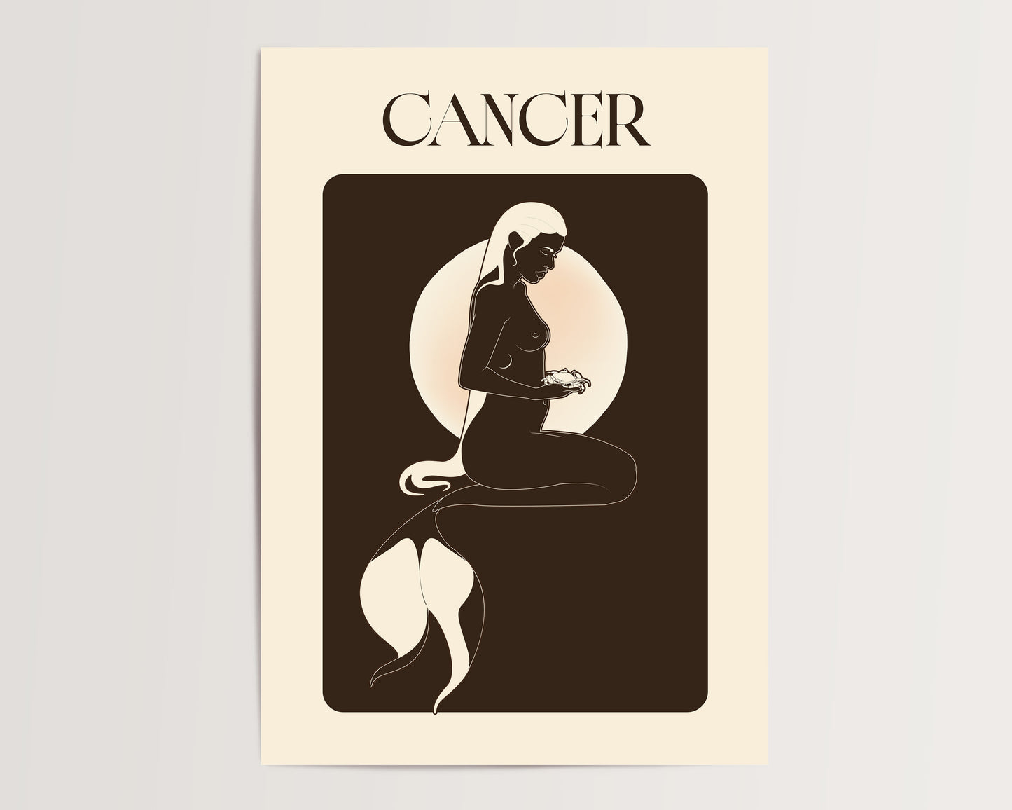 Cancer Mermaid Zodiac Series