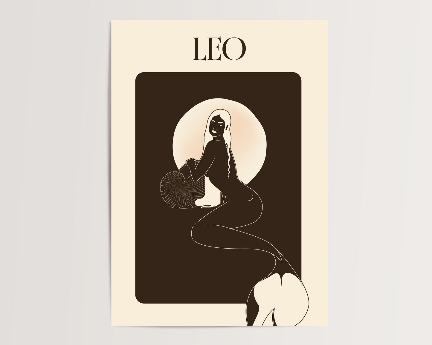 Leo Mermaid Zodiac Series