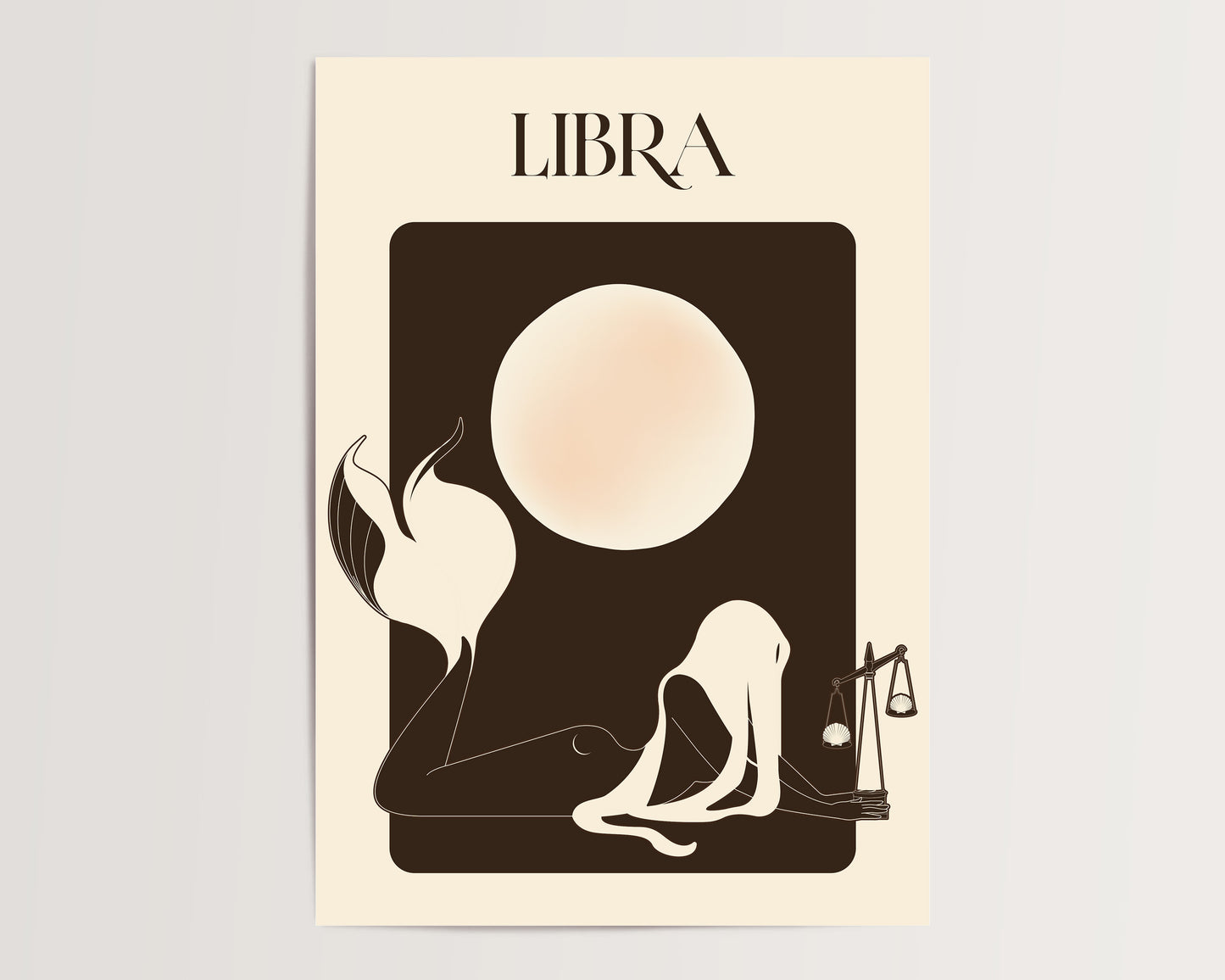 Libra Mermaid Zodiac Series