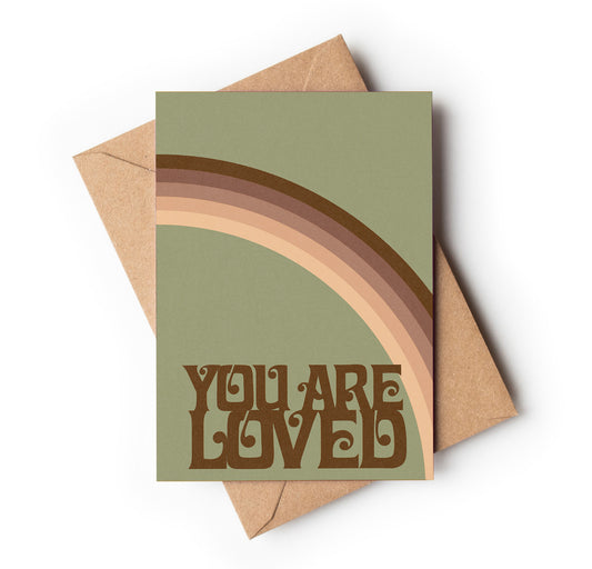 You Are Loved Sage Green