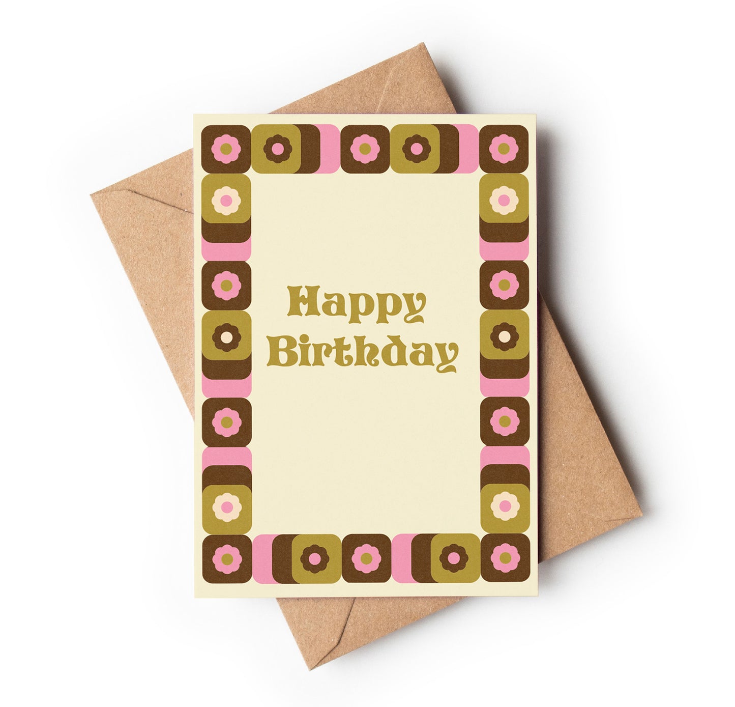Happy Birthday Vintage Pink