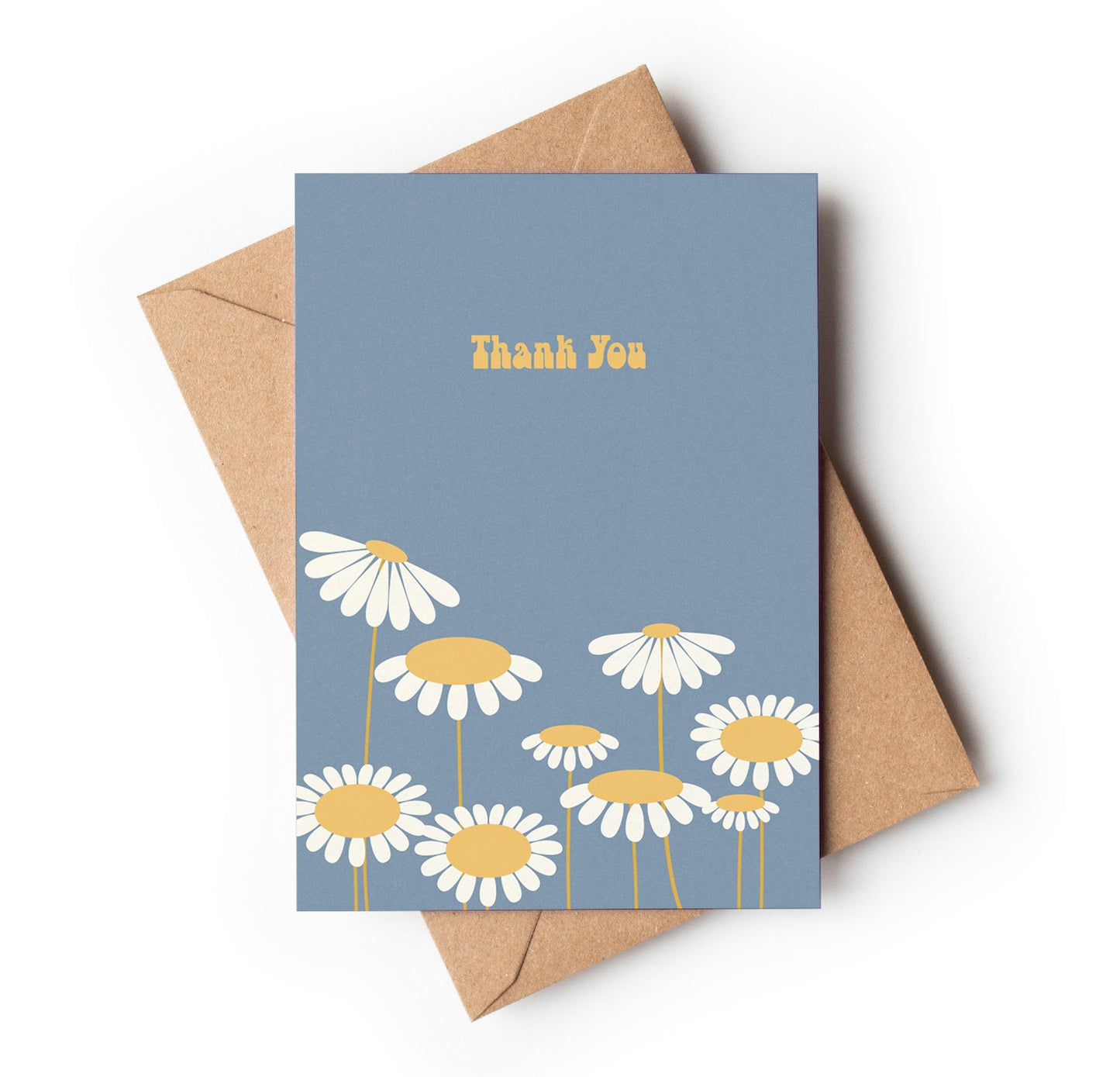 Thank You Daisy blue