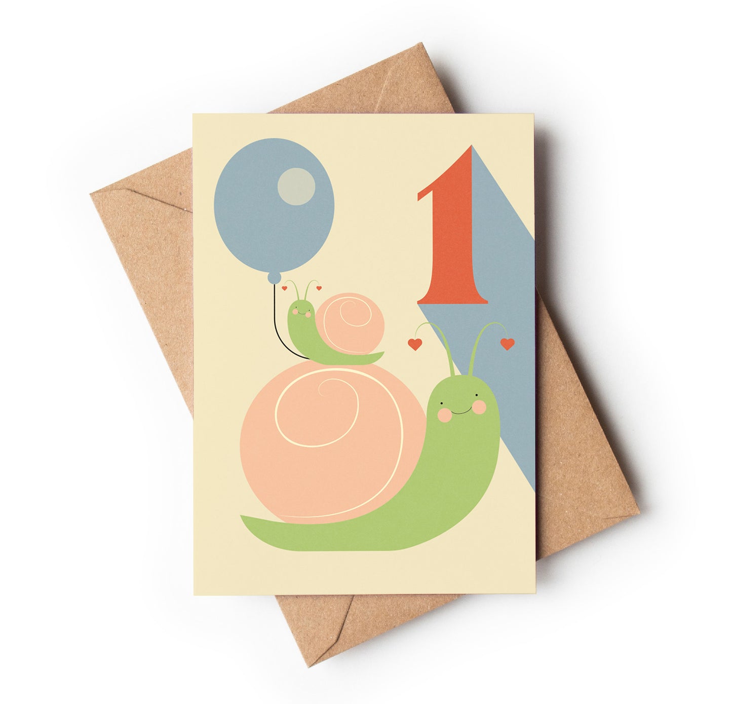 Happy 1st Birthday Greeting Card