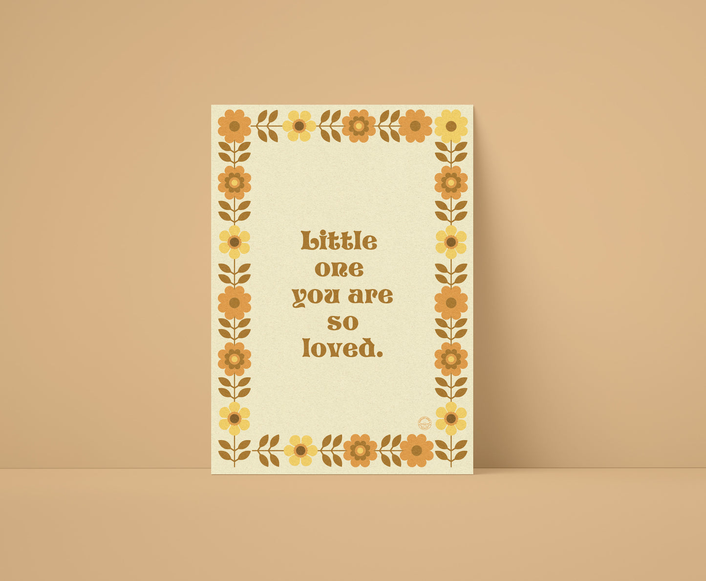 Little One You Are So Loved A3 Print