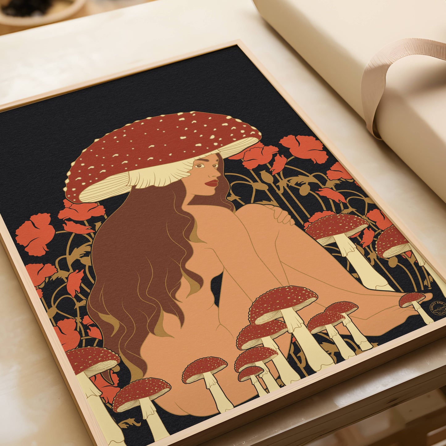 Mystical Mushroom A3