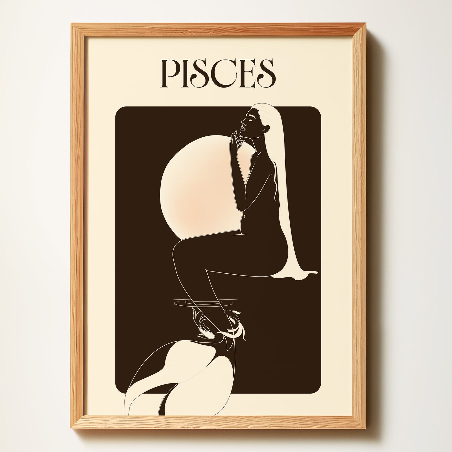 Pisces Mermaid Zodiac Series