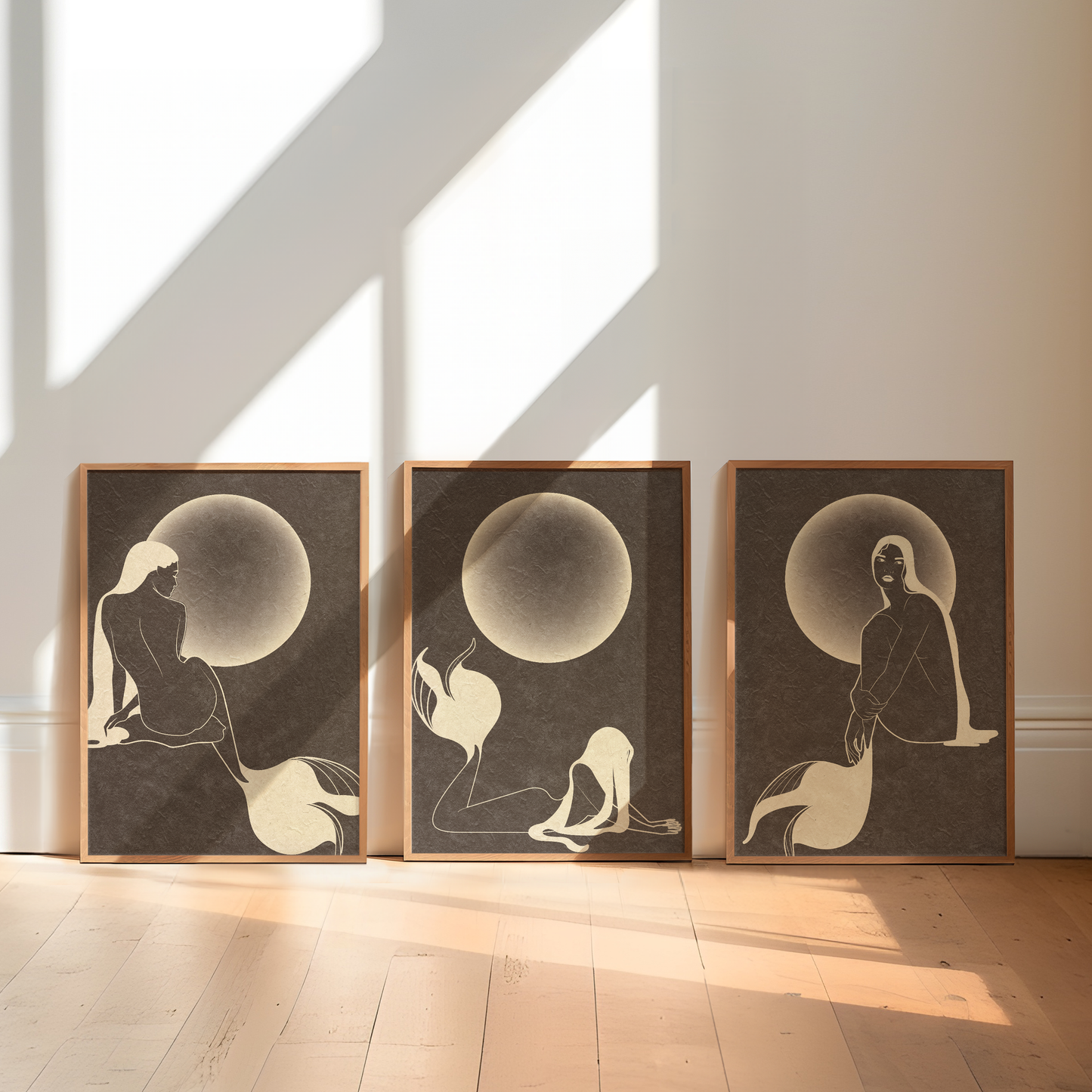 Siren Moon Series II A3 Print