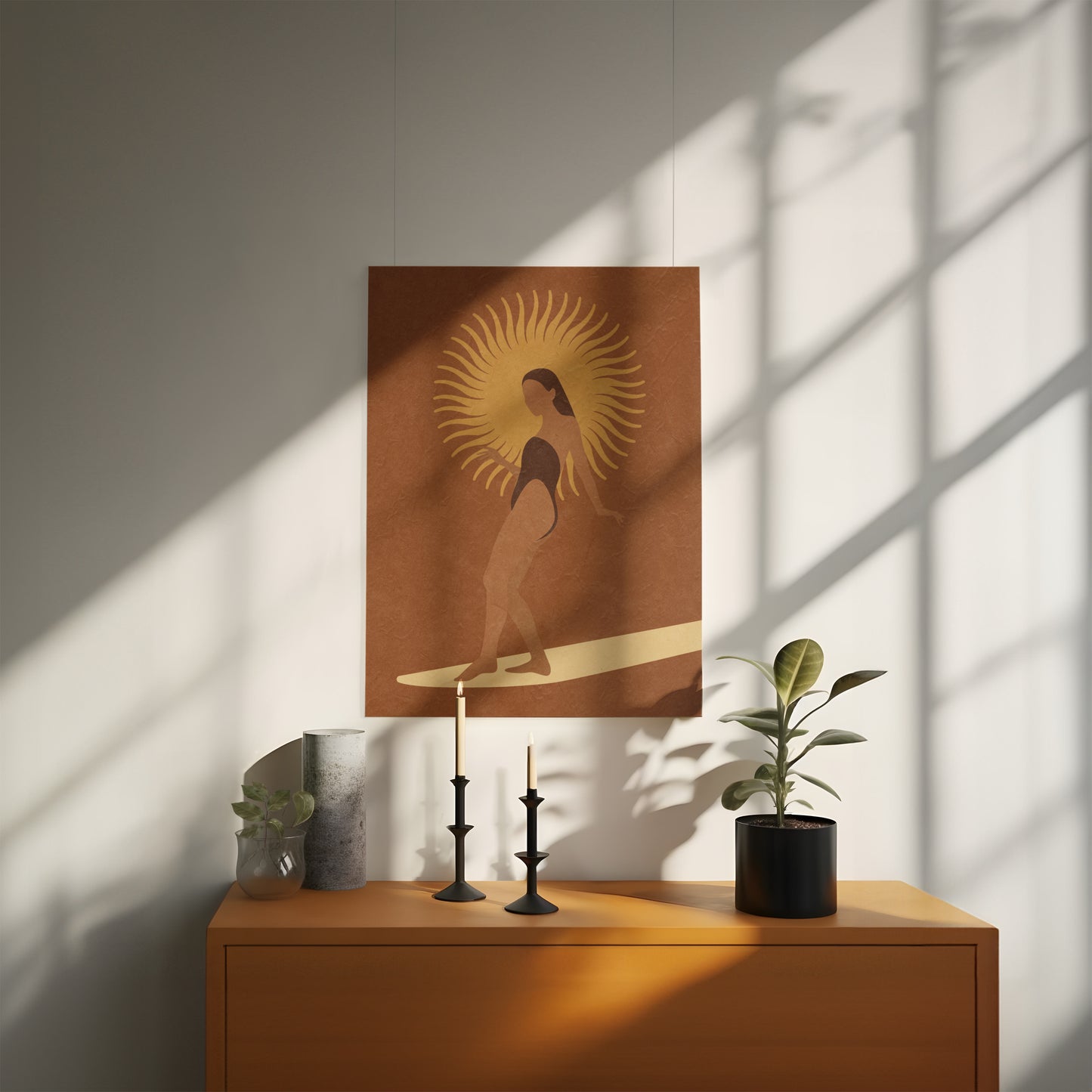 Sun Glider Sage Surfer Chocolate Gold