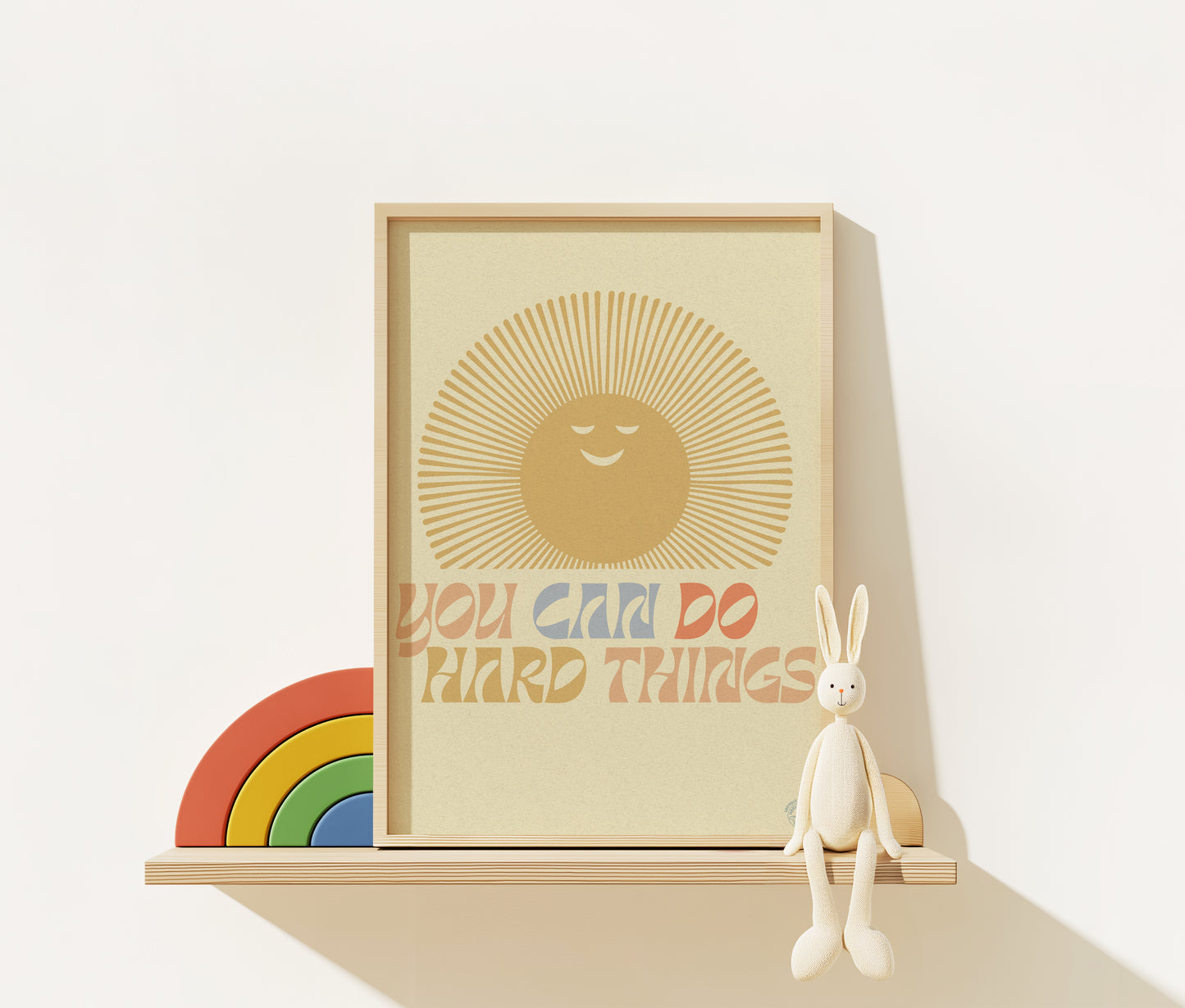 You Can Do Hard Things A3 Print