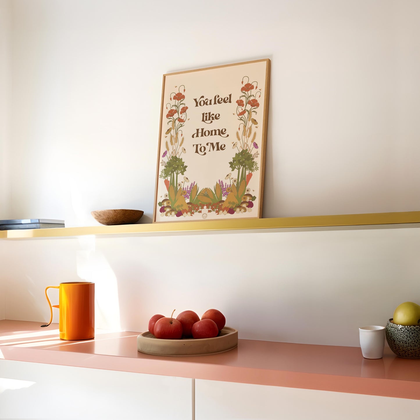 You Feel Like Home To Me A3 Print