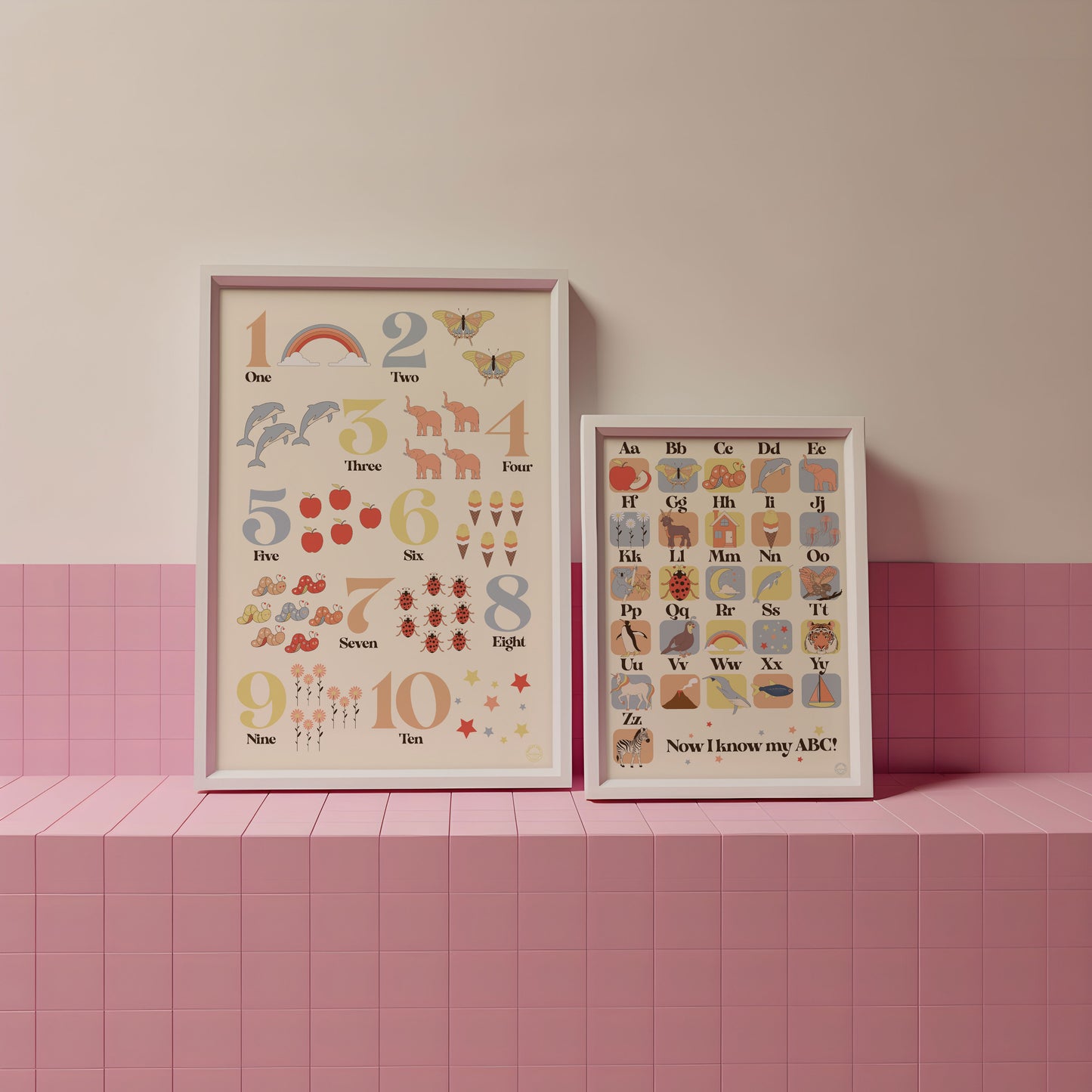 Learning Numbers- Educational Poster