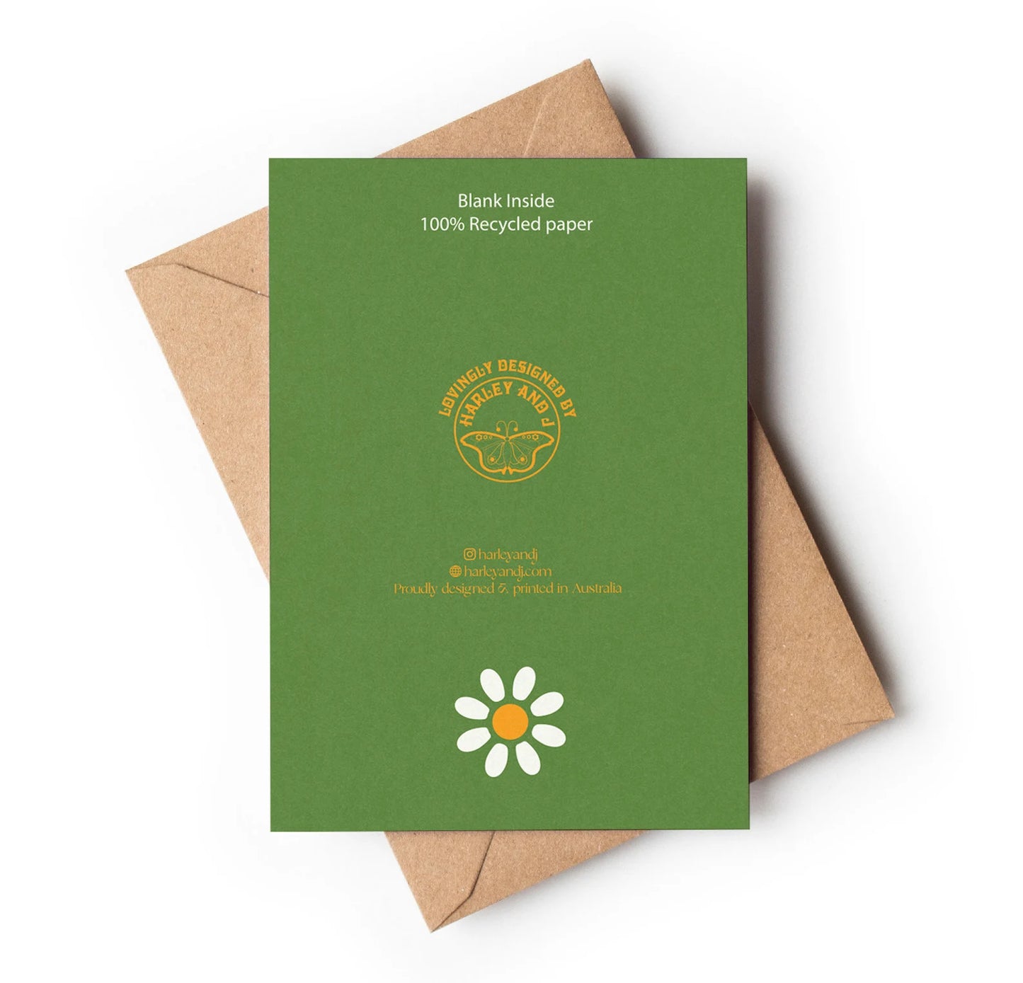 Happy Birthday Green Daisy