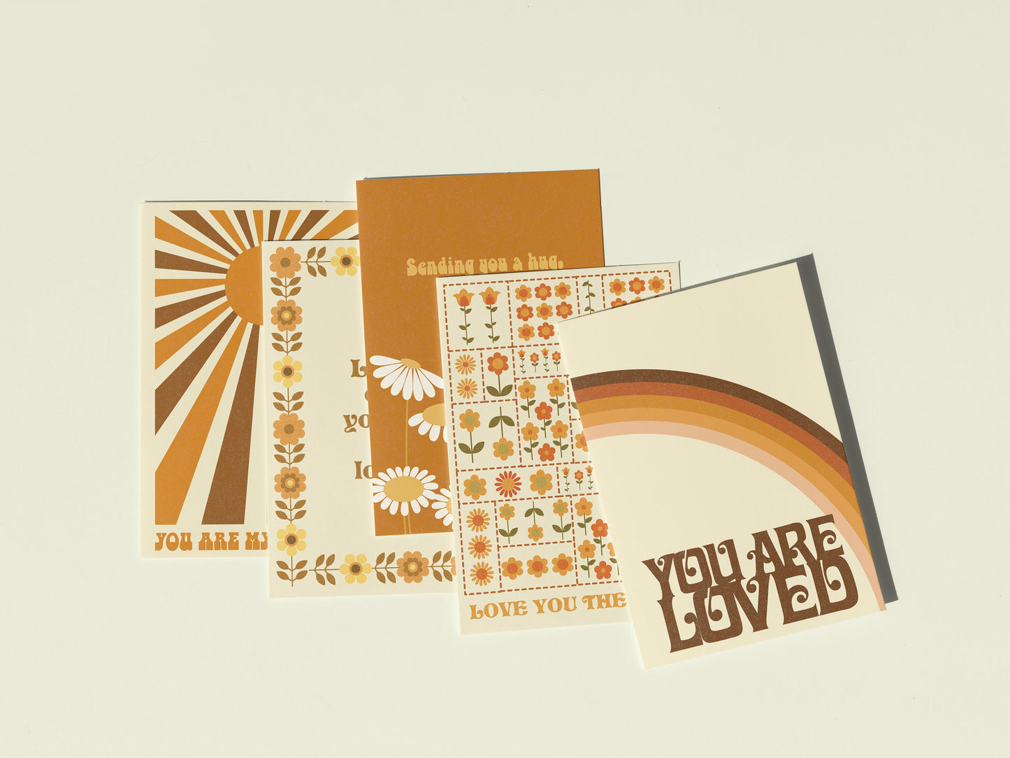 Yellow Greeting Card 6 Pack