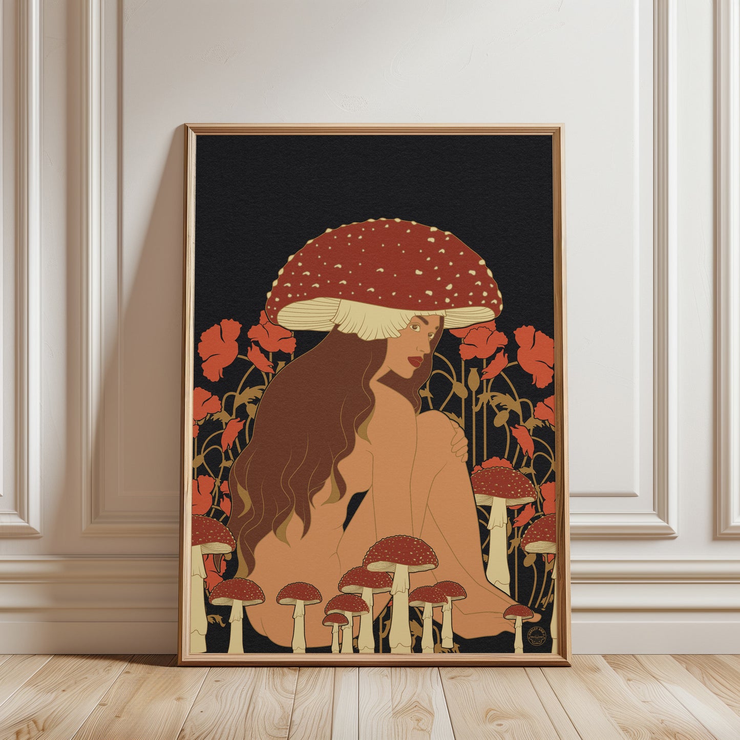 Mystical Mushroom A3