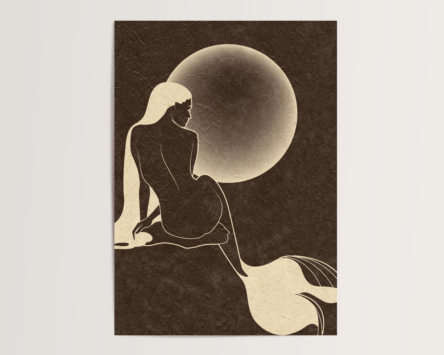 Siren Moon Series I A3 Print
