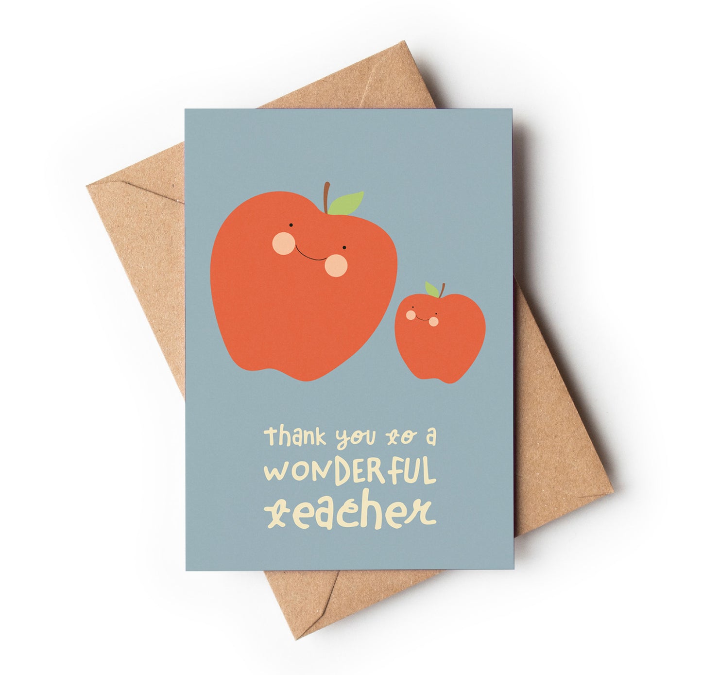 To A Wonderful Teacher A6 Greeting Card