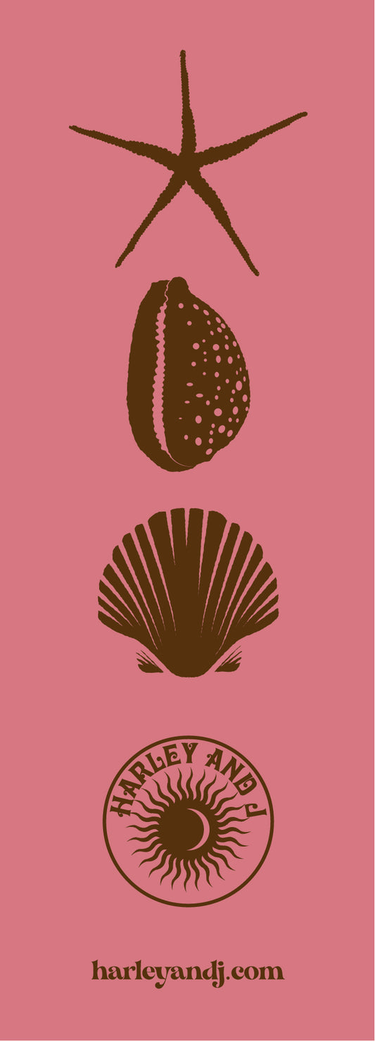 Shell Collector PINK Bookmark