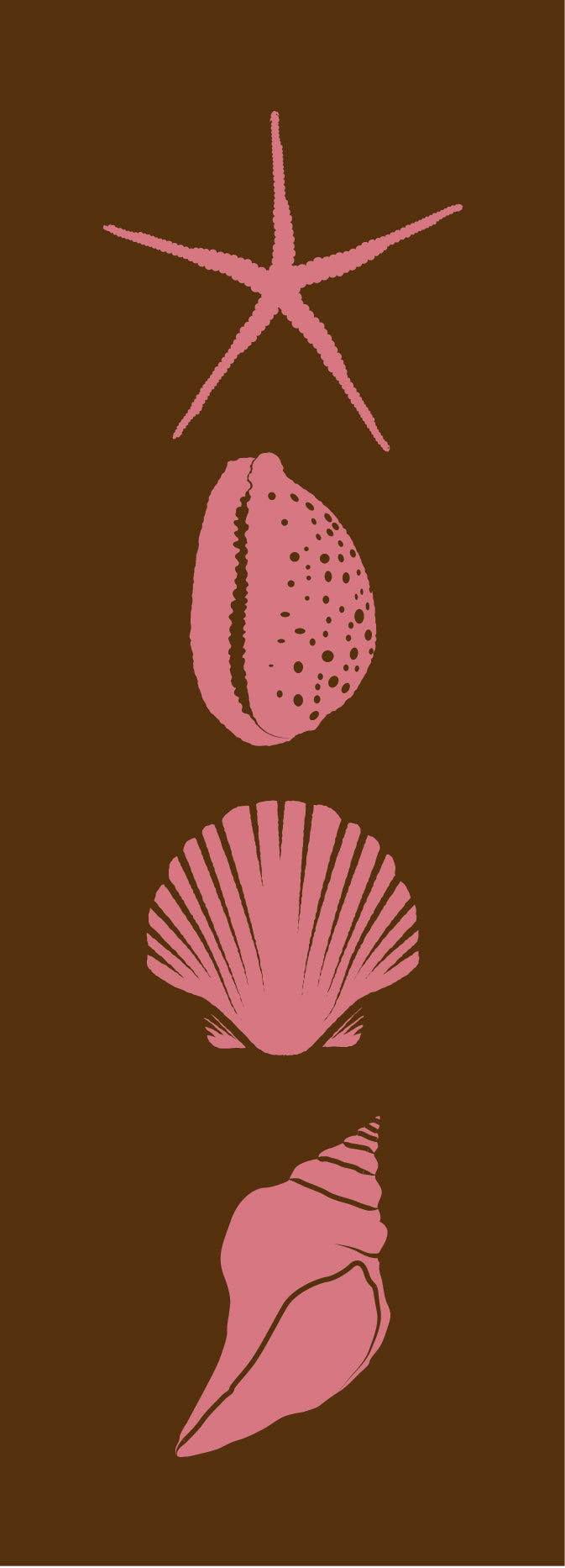 Shell Collector PINK Bookmark