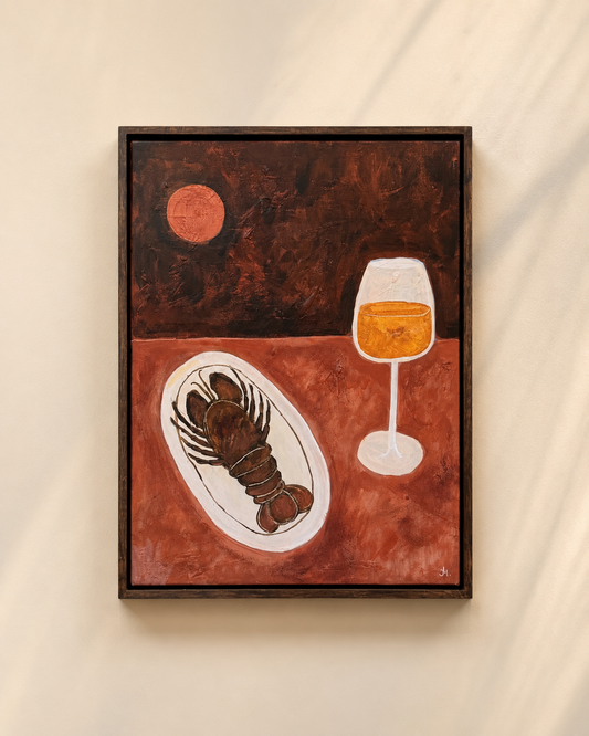 Flap Jack and Orange wine