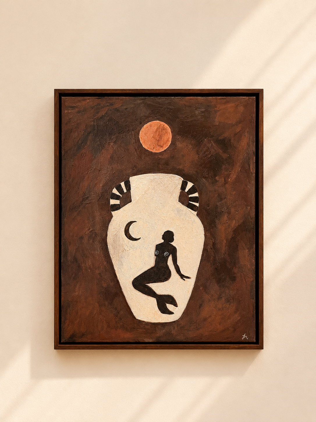 Moon Vessel Original painting