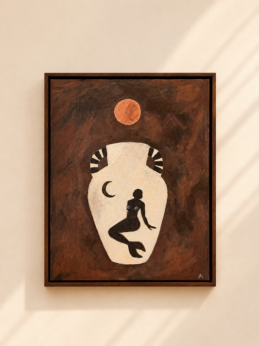 Moon Vessel Original painting