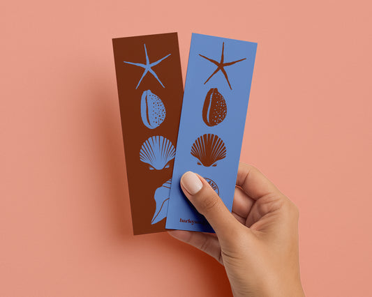 Shell Collector  BLUE Bookmark