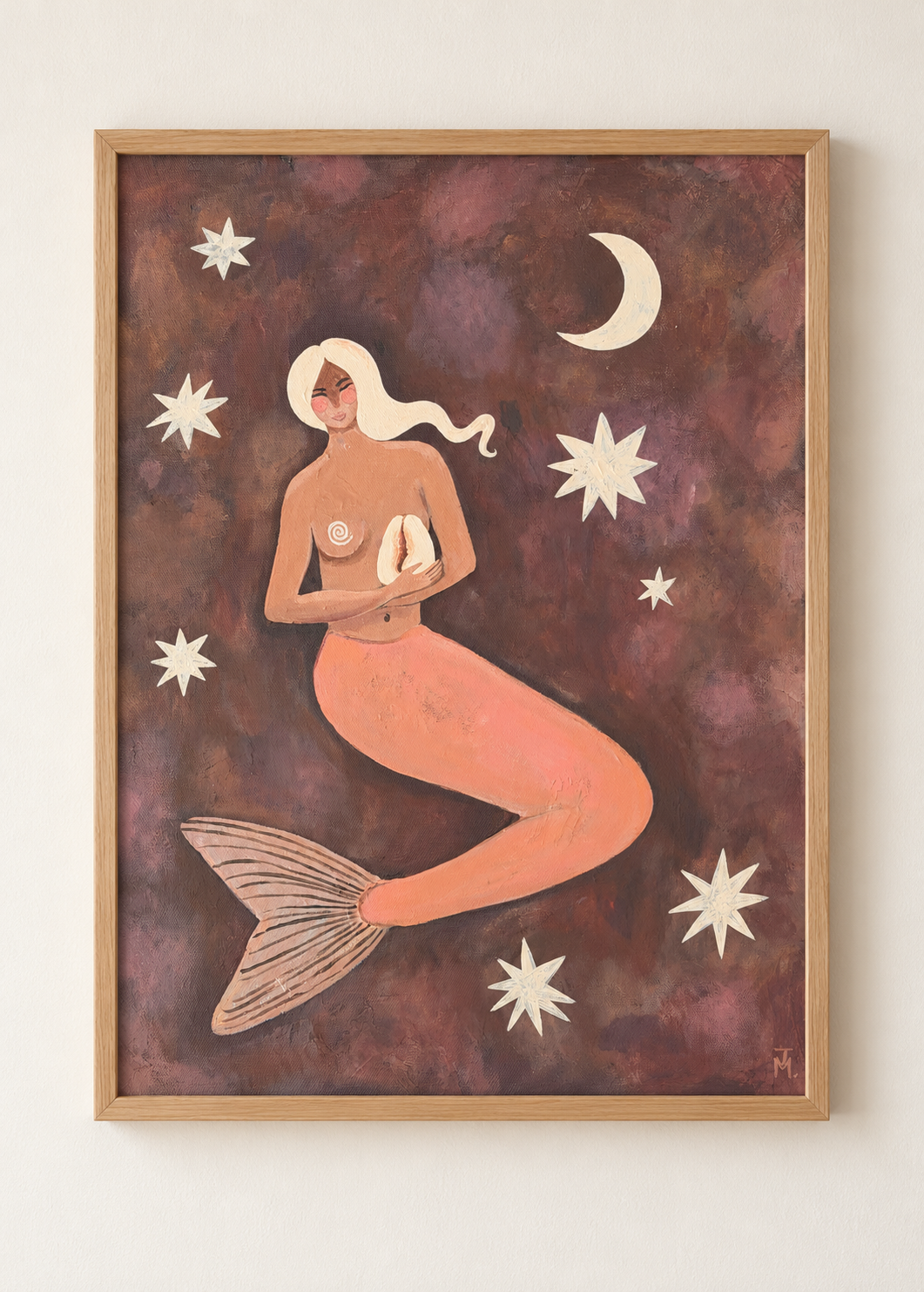 Mermaid Moon Crescent Moon II