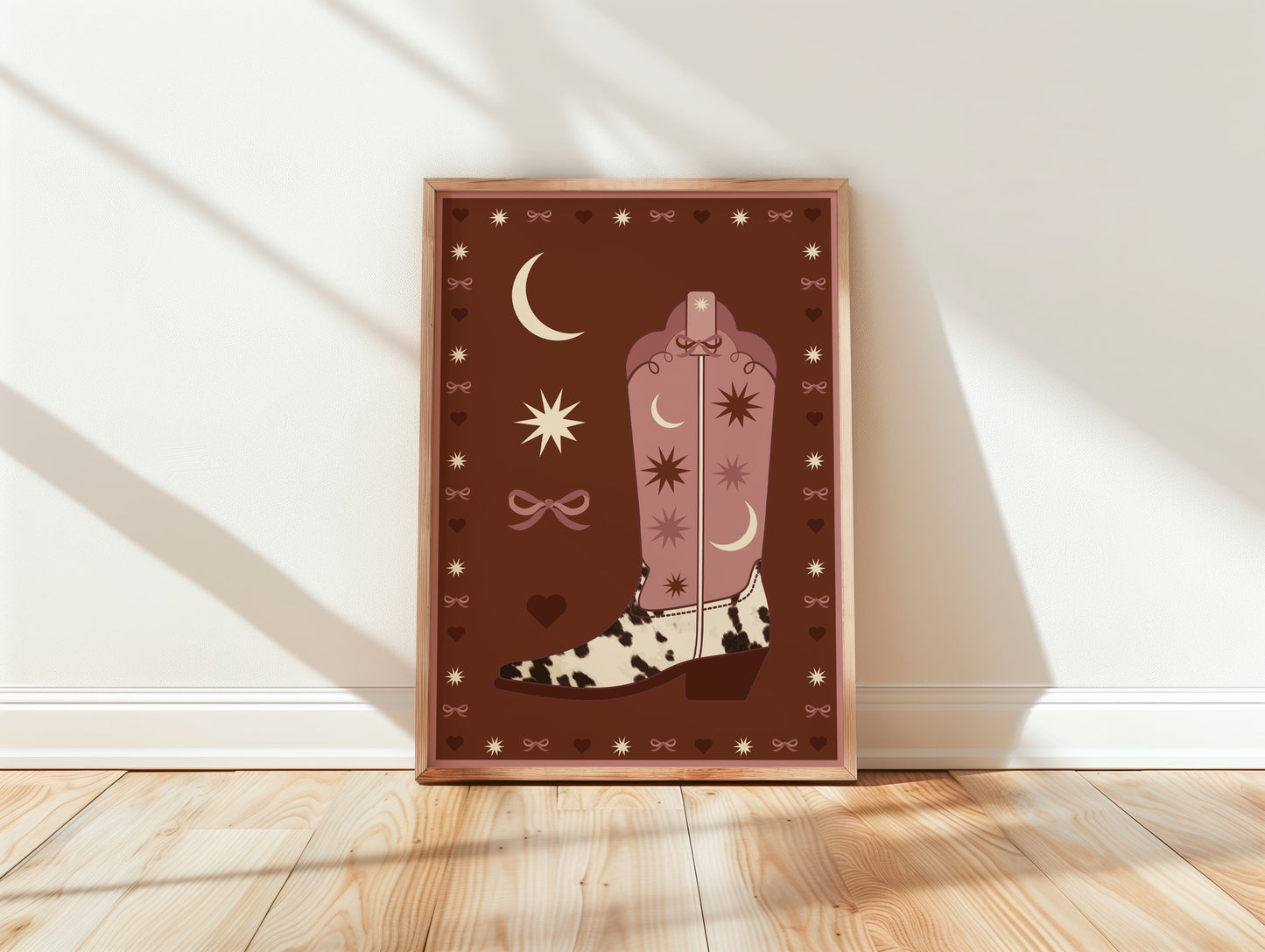 Midnight Rodeo Boot Art Print