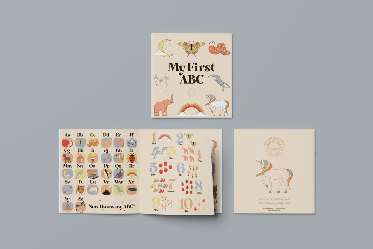 My First Abc Video My First ABC Booklet – Harley and J