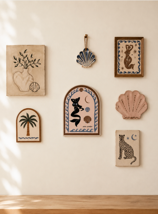 Sea Sister large tile