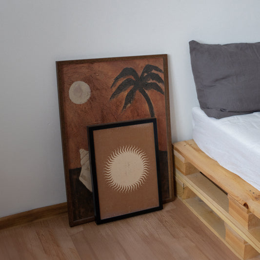 Calm Palm Fine Art Print