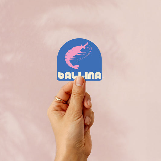 Ballina Prawn Sticker