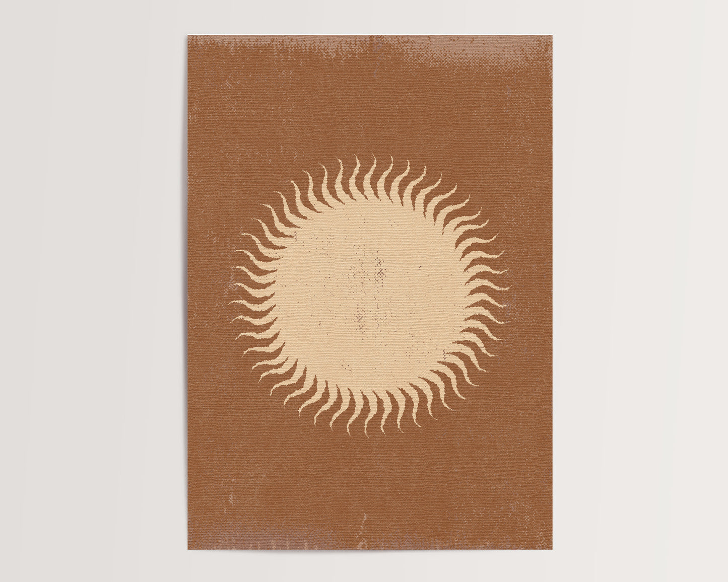 Earthy Brown Art Print-Sun Sister