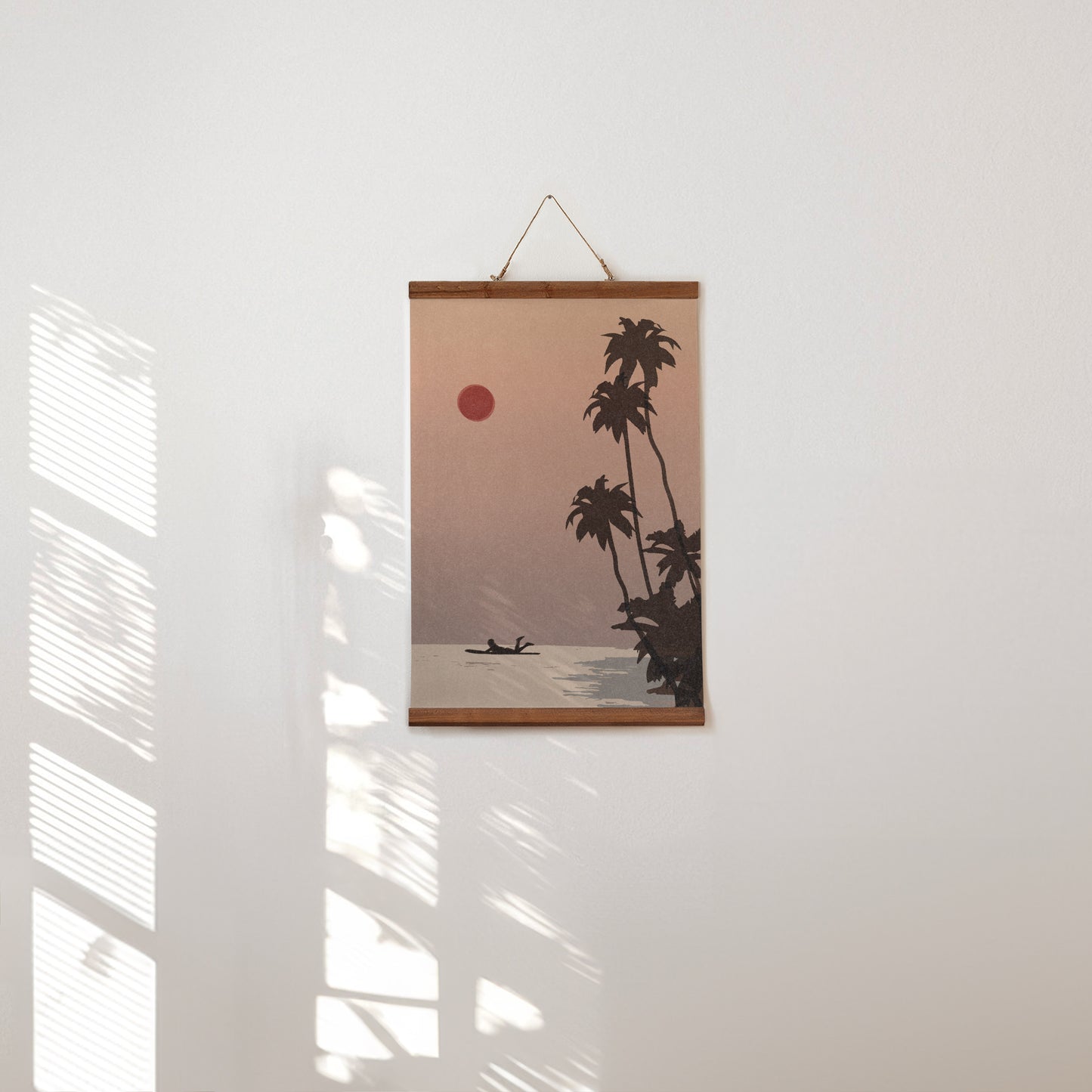 Sunset Paddle- Art Print