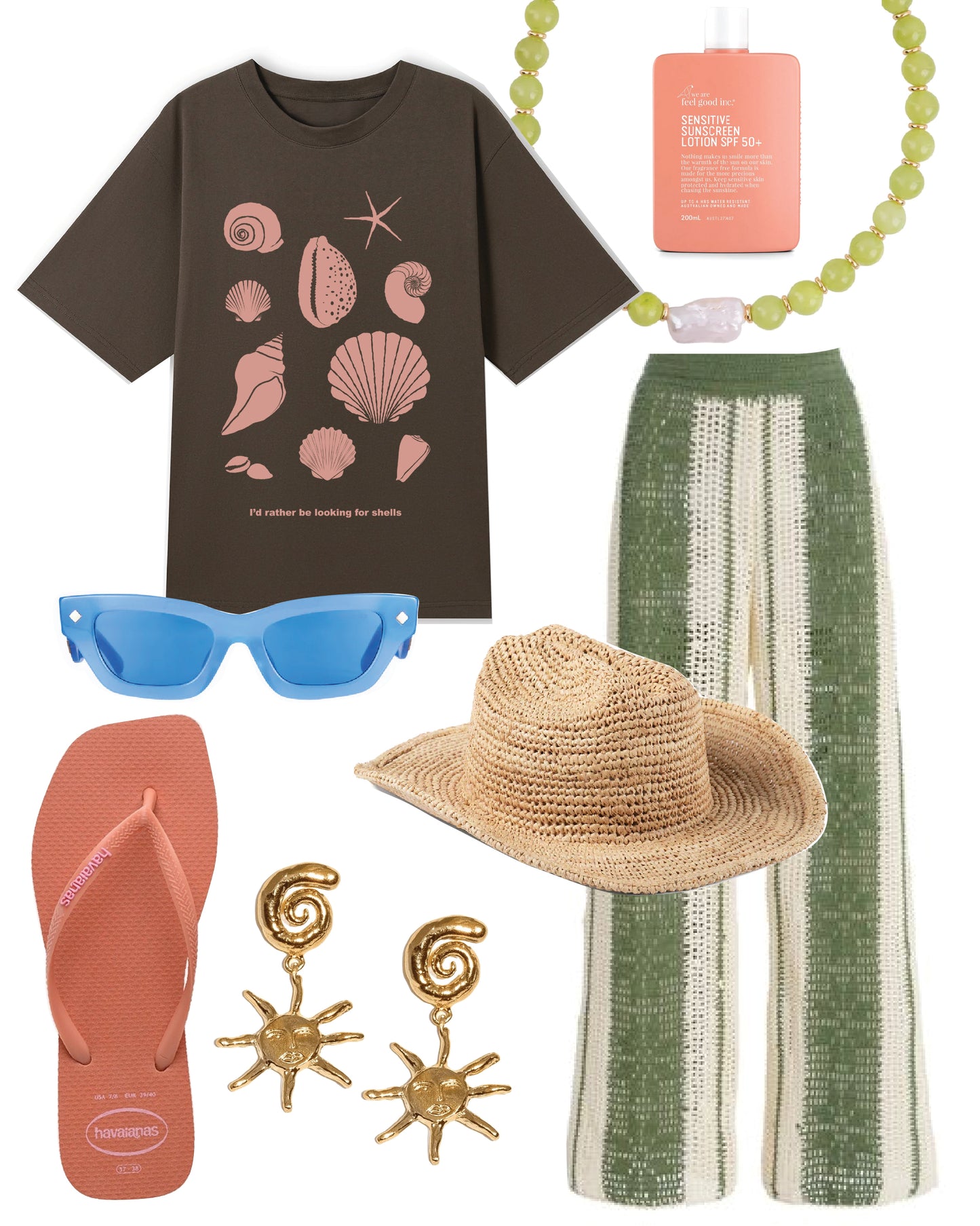 I'd Rather Be Looking for Shells Womens Oversized t-shirt Musk Pink